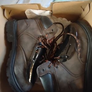 Steel too boots never wore just tried on.